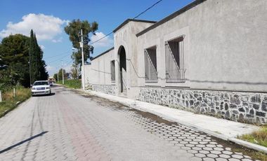 En venta 1000 m2 de terreno en venta bardeado en Chipilo a unos metros del centro