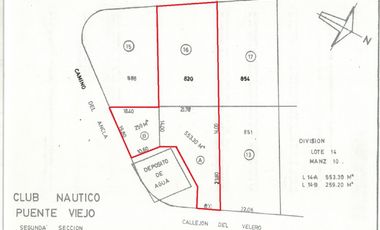 Terreno en VENTA, Fraccionamiento Club Náutico Puente Grande