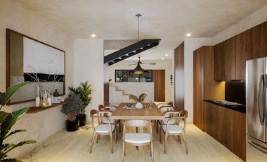 Townhouse en venta en Chuburna Mérida - Entrega febrero de 2025