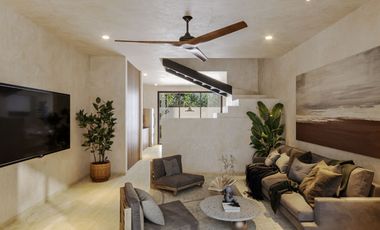 Townhouse en venta en Chuburna Mérida - Entrega febrero de 2025