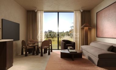 Affordable Apartment in Kedungu: Eco-Friendly 1-Bedroom Leasehold with Ocean, Rice Field, and Volcano Views