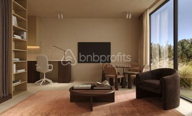 Affordable Apartment in Kedungu: Eco-Friendly 1-Bedroom Leasehold with Ocean, Rice Field, and Volcano Views