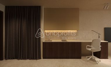 Affordable Apartment in Kedungu: Eco-Friendly 1-Bedroom Leasehold with Ocean, Rice Field, and Volcano Views