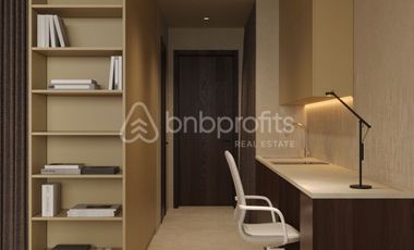 Affordable Apartment in Kedungu: Eco-Friendly 1-Bedroom Leasehold with Ocean, Rice Field, and Volcano Views