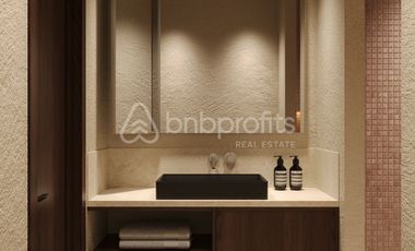 Affordable Apartment in Kedungu: Eco-Friendly 1-Bedroom Leasehold with Ocean, Rice Field, and Volcano Views