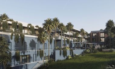 Affordable Apartment in Kedungu: Eco-Friendly 1-Bedroom Leasehold with Ocean, Rice Field, and Volcano Views