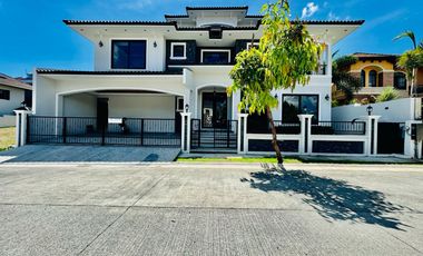 Sophisticated Style of Grand and Gracious Mediterranean Style House and Lot for Sale in Portofino South, Las Piñas City
