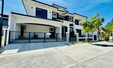 Sophisticated Style of Grand and Gracious Mediterranean Style House and Lot for Sale in Portofino South, Las Piñas City