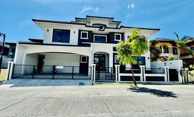 Sophisticated Style of Grand and Gracious Mediterranean Style House and Lot for Sale in Portofino South, Las Piñas City