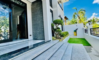 Sophisticated Style of Grand and Gracious Mediterranean Style House and Lot for Sale in Portofino South, Las Piñas City