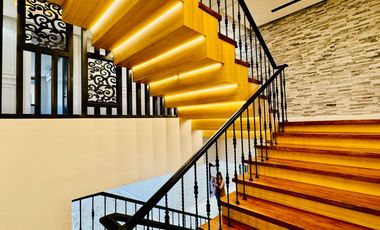 Sophisticated Style of Grand and Gracious Mediterranean Style House and Lot for Sale in Portofino South, Las Piñas City