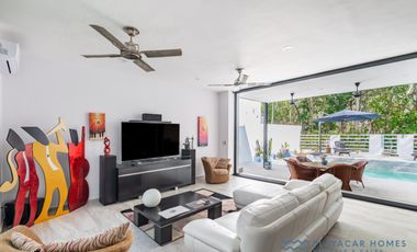 Villa For Sale in Playa Del Carmens Exclusive Selvamar Community