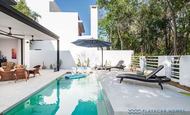 Villa For Sale in Playa Del Carmens Exclusive Selvamar Community