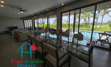 Casa con jardín, jacuzzi y alberca privada en Tres Vidas