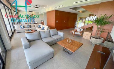 Casa con jardín, jacuzzi y alberca privada en Tres Vidas