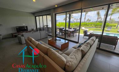 Casa con jardín, jacuzzi y alberca privada en Tres Vidas
