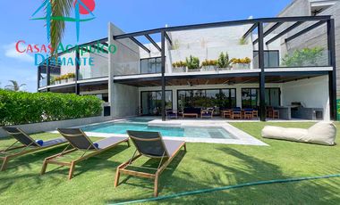 Casa con jardín, jacuzzi y alberca privada en Tres Vidas