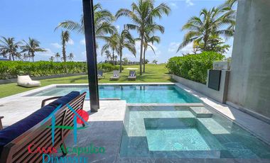 Casa con jardín, jacuzzi y alberca privada en Tres Vidas