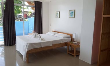 Beachfront Apartment House for Sale located in Totolan, Dauis, Panglao Island, Bohol