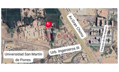 Terreno + Suite En Venta Pimentel.(C.DELGADO)
