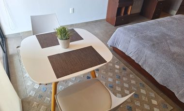 RENTA DEPARTAMENTO EN TORRE NARAN  CON MINI SPLIT