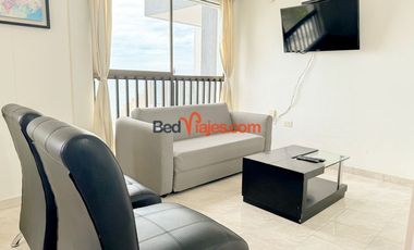Apartamento con vista al mar por dias en el Rodadero
