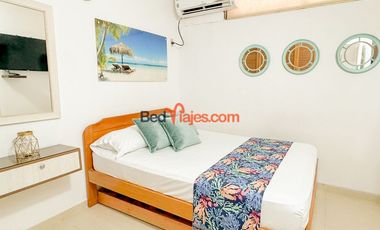 Apartamento por dias de 3 habitaciones en el Rodadero