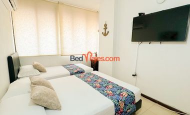 Apartamento por dias de 3 habitaciones en el Rodadero