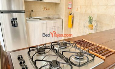 Apartamento por dias de 3 habitaciones en el Rodadero