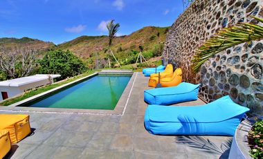 Luxury villa and bungalows hotel. Ar Guling. Lombok. Indonesia