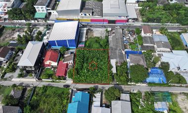 Land for sale, 202 square wah, Soi Ram Intra 65, Intersection 6, near MRT Ram Intra Station, Km.6, only 800 m. Suitable for investment as a home offic
