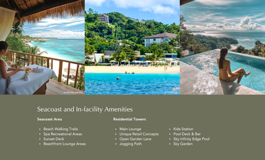 Luxurious 64.86 sqm 1BR Condo Unit with Balcony in Boracay, at Escana Boracay