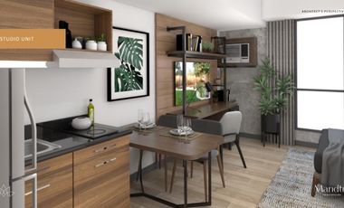 For Sale: Studio at Mandtra Residences in Tipolo, Mandaue City - 22sqm.