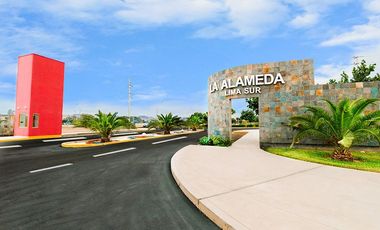TERRENO INDEPENDIZADO 105M2 EN ALAMEDA LIMA SUR - CHILCA