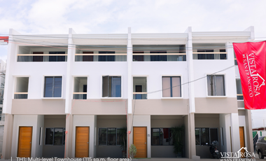 Vista Rosa at San Francisco 3 Bedrooms Townhouse near Southwoods City