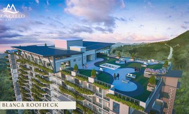 DMCI Homes Condotel For Sale Studio Unit 35 sqm at Moncello Crest in Tuba Benguet near Baguio City.