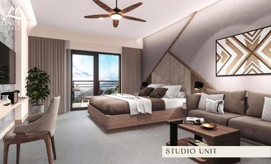 DMCI Homes Condotel For Sale Studio Unit 35 sqm at Moncello Crest in Tuba Benguet near Baguio City.