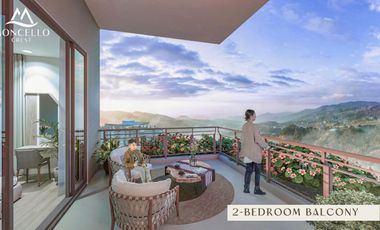 DMCI Homes Condotel For Sale Studio Unit 35 sqm at Moncello Crest in Tuba Benguet near Baguio City.