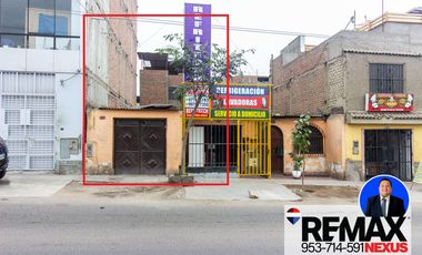 SE VENDE TERRENO EN AVENIDA COMERCIAL SAN JUAN DE MIRAFLORES