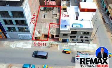 SE VENDE TERRENO EN AVENIDA COMERCIAL SAN JUAN DE MIRAFLORES