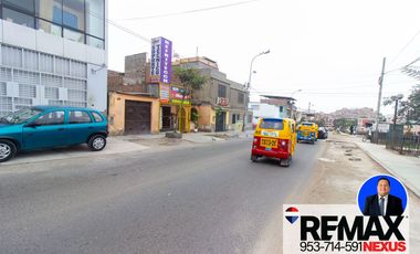 SE VENDE TERRENO EN AVENIDA COMERCIAL SAN JUAN DE MIRAFLORES