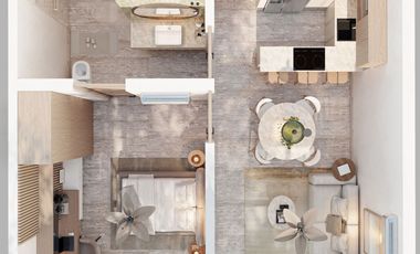 Departamento de 1 recámaraa en venta en Mérida Yucatán - Preventa Diciembre 2026