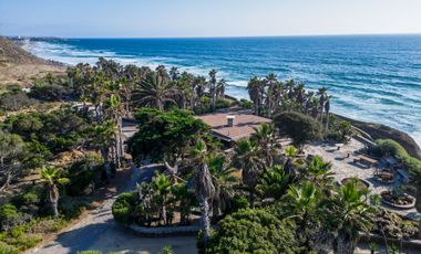 HACIENDA LA BURRITA - A true Oceanfront Oasis on 5 ACRES with PRIVATE BEACH