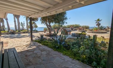 HACIENDA LA BURRITA - A true Oceanfront Oasis on 5 ACRES with PRIVATE BEACH