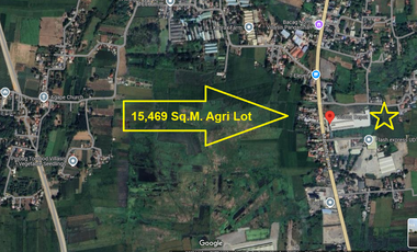1.55 Has Agricultural Lot For Sale along Bacag Road, behind Wilcon Depot Villasis Pangasinan