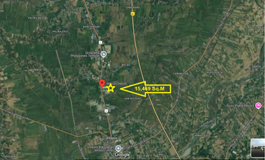 1.55 Has Agricultural Lot For Sale along Bacag Road, behind Wilcon Depot Villasis Pangasinan