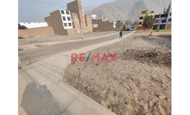 Venta De Terreno En Urb. Sol De Huampani II Etapa  - Misma Av. Balaguer - Lurigancho Chosica