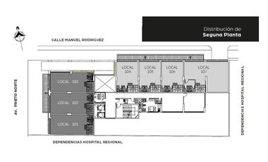Arrendamos en Temuco ¡Locales comerciales nuevos en arriendo en el Edificio PARQUE PRIETO!