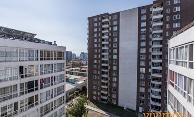 1 Dormitorio + 1 Baño + Estacionamiento y Bodega en San Miguel, Metro Ciudad del Niño.
