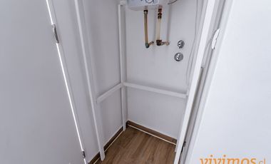 1 Dormitorio + 1 Baño + Estacionamiento y Bodega en San Miguel, Metro Ciudad del Niño.